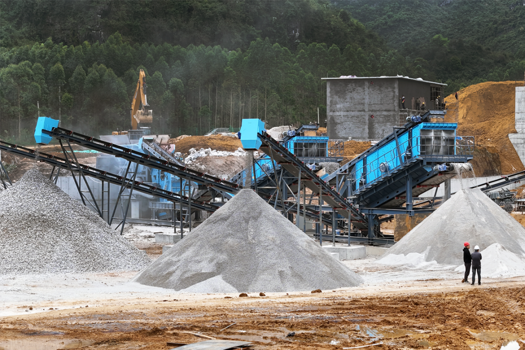 投產｜山美雪橇式模塊化破碎篩分裝備助力廣西石灰石破碎項目建設